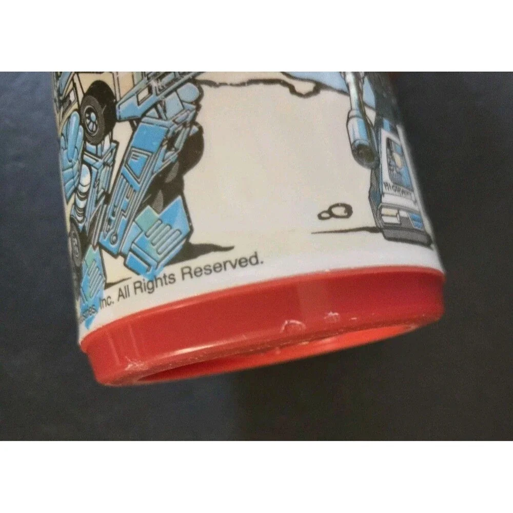 1984 Transformers Aladdin Lunch Bottle Vintage For Lunchbox Good Used Condition